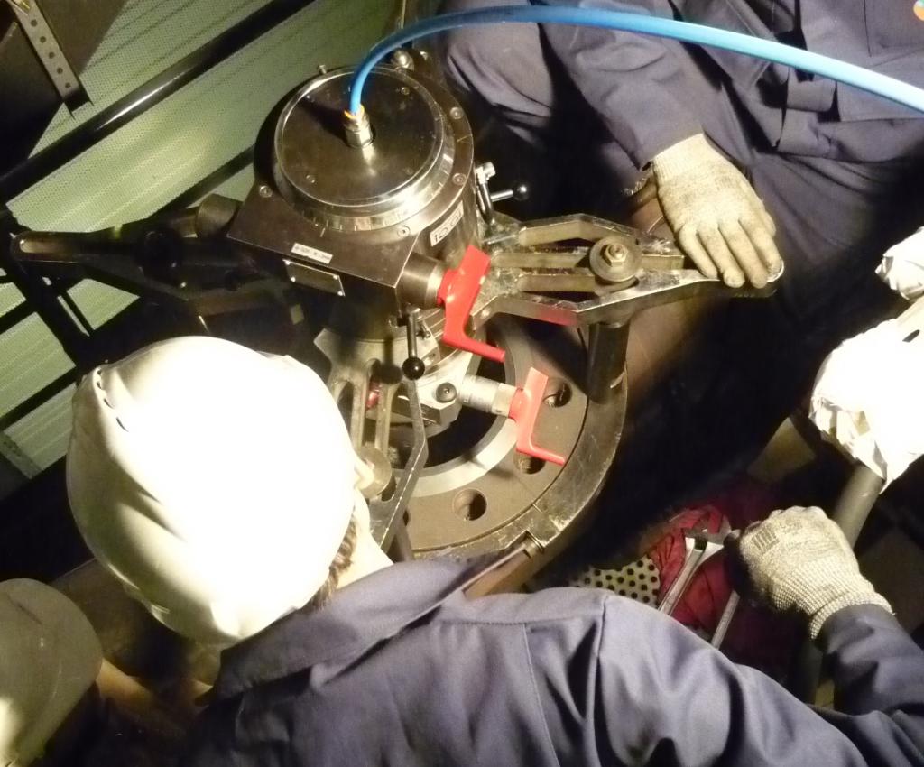 Nuclear pipework maintenance