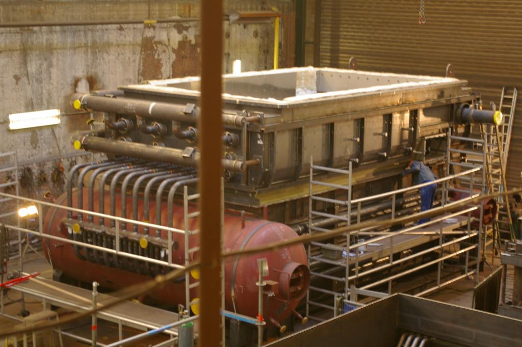 production de chaudière